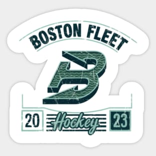 PWHL Boston Fleet Women’s Ice Hockey Harbor Strength Surge 2023 Sticker
